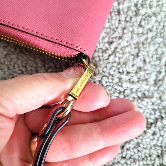 Michael Kors wristlet wallet, like new, pink - Picture 6 of 9
